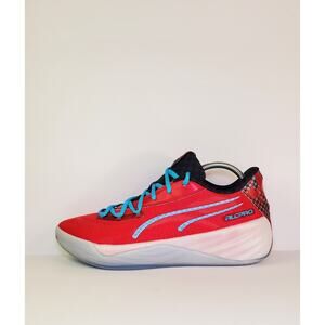 PUMA All Pro Nitro Size 10 Men's Basketball Sneakers Color Red Za1